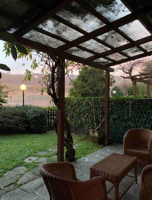 Villa Giardino Con Pontile Sul Lago D'Orta In Riva Orta San Giulio Exterior photo